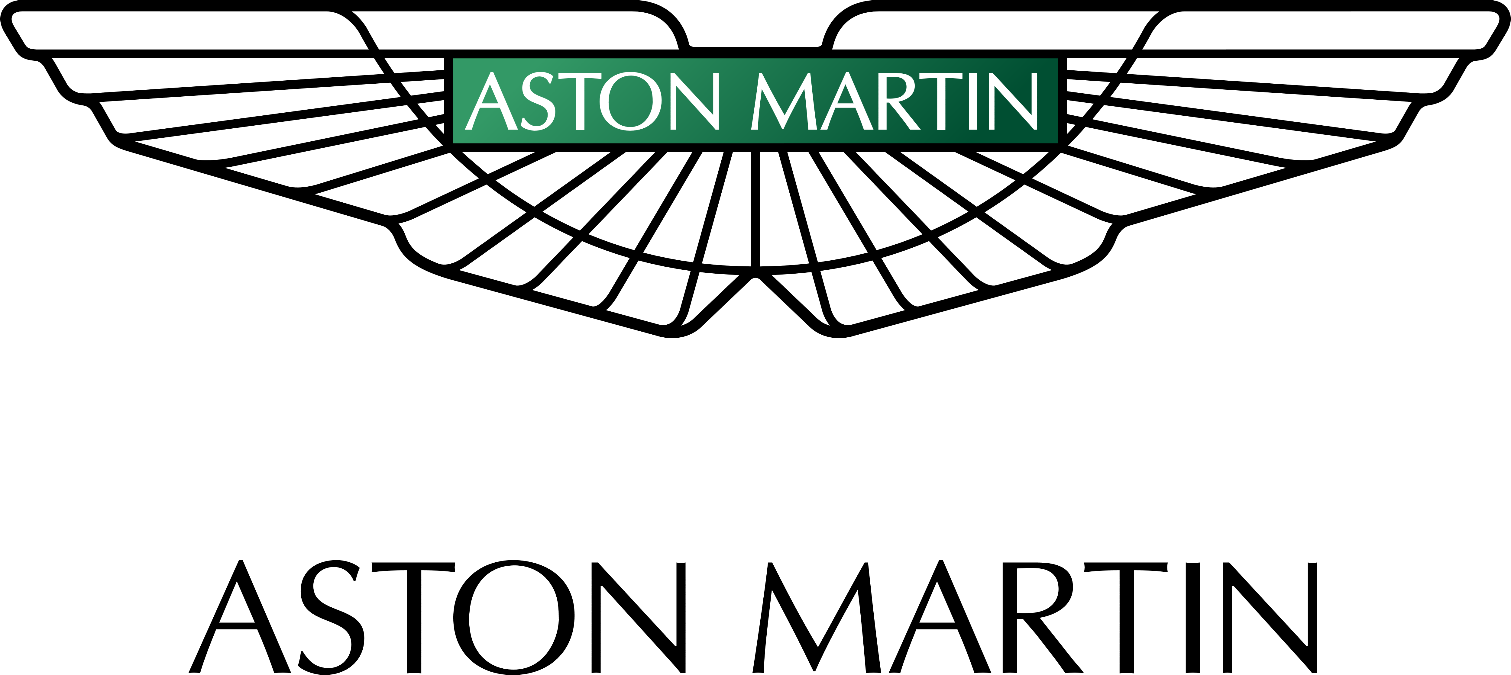 Aston Martin Logo (5000x2235), Png Download