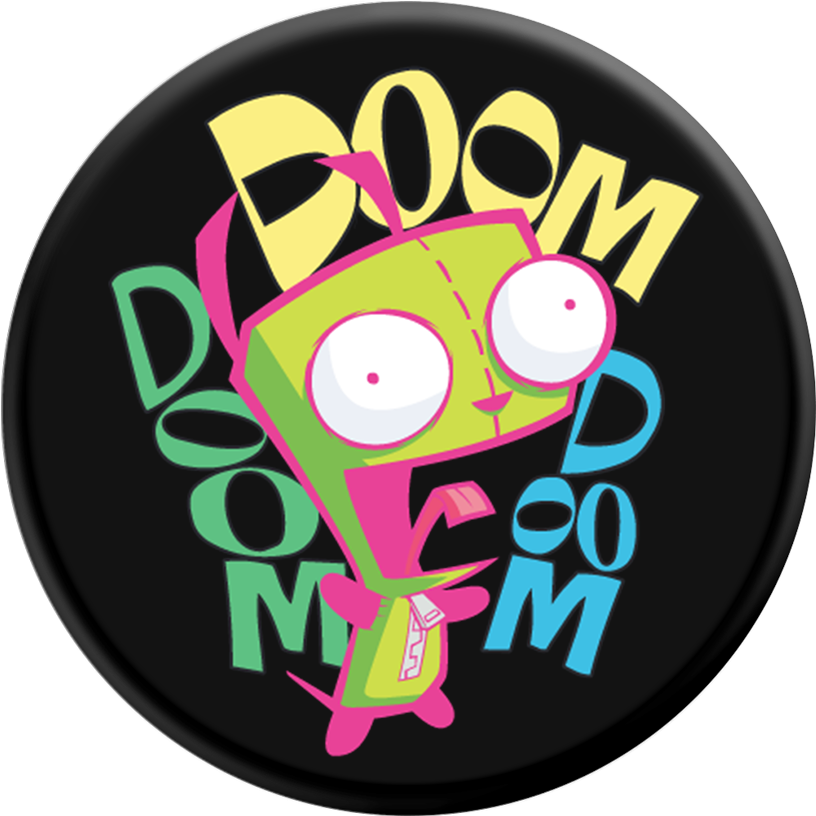 Doom Doom Doom - Doom Invader Zim T Shirt (1000x1000), Png Download