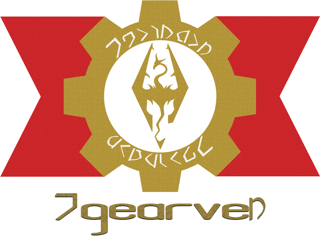 The Dgearven Logo - Custom Women's Cool Two-toned Shirts Video Game Skyrim (1024x768), Png Download