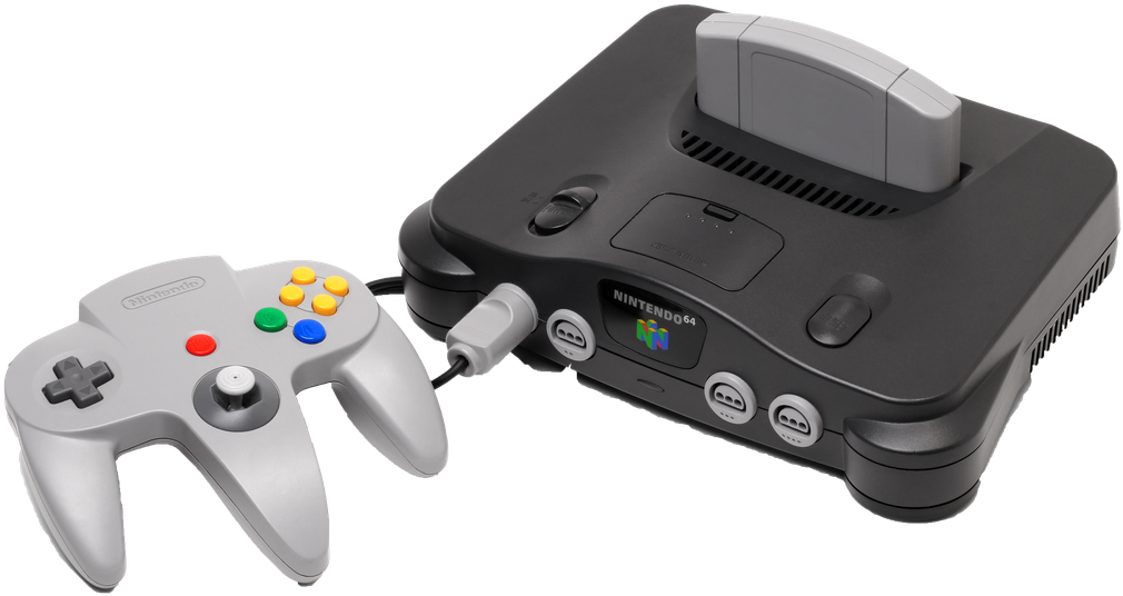 Nintendo 64 Console With Expansion Pack (800x550), Png Download