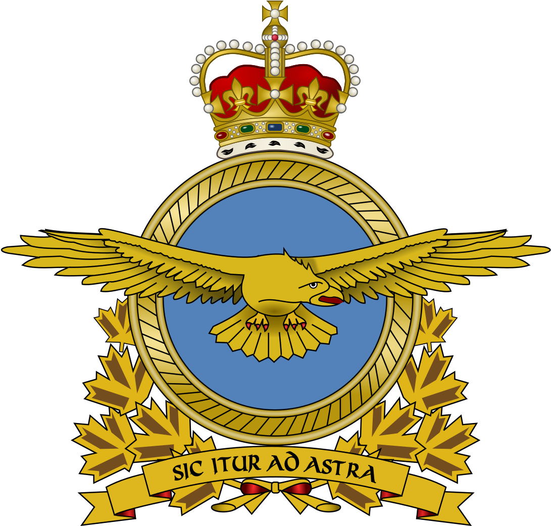 Royal Canadian Air Force Insignia (1200x1146), Png Download