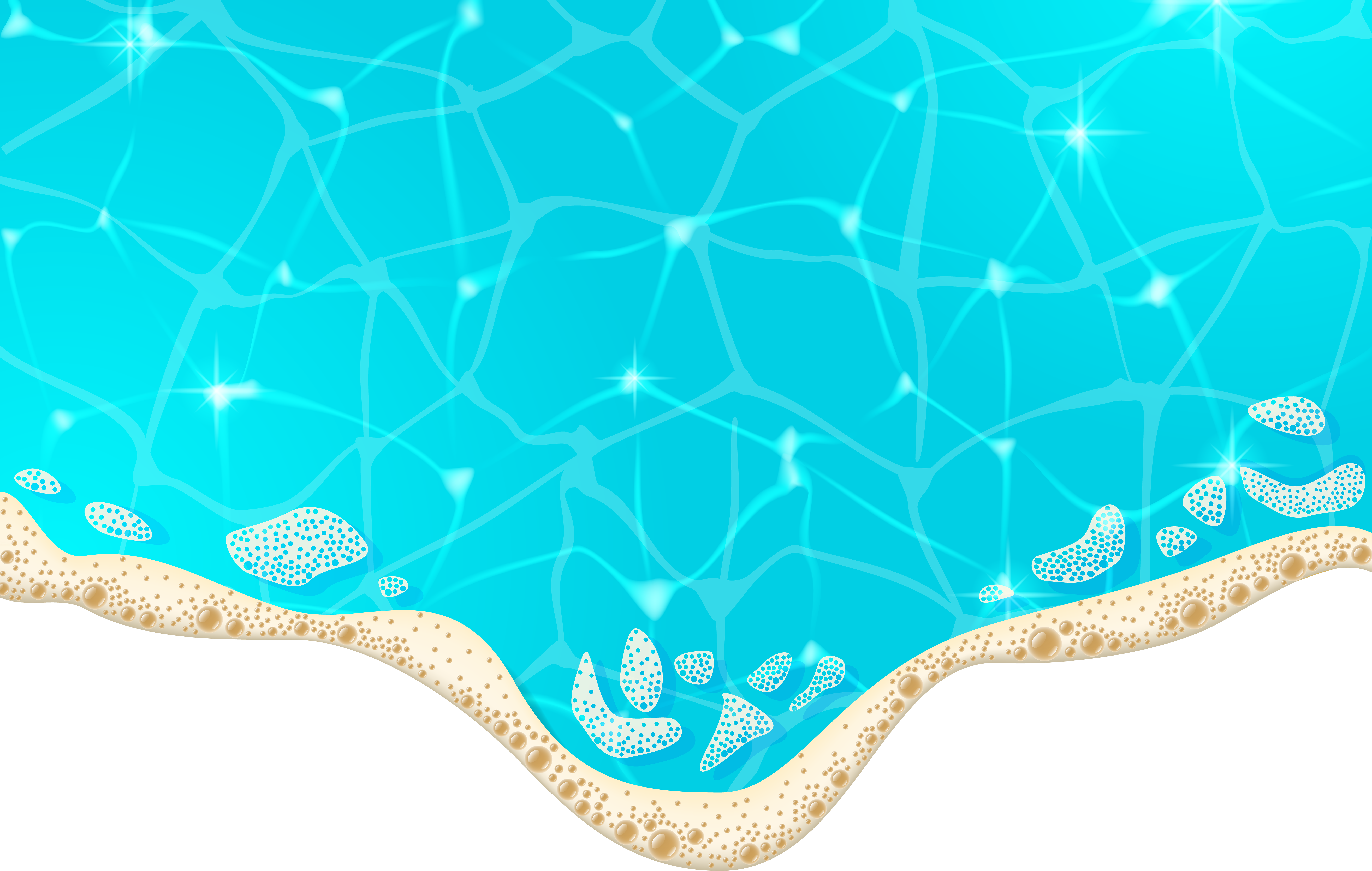 Wave Clipart Png (8000x5197), Png Download