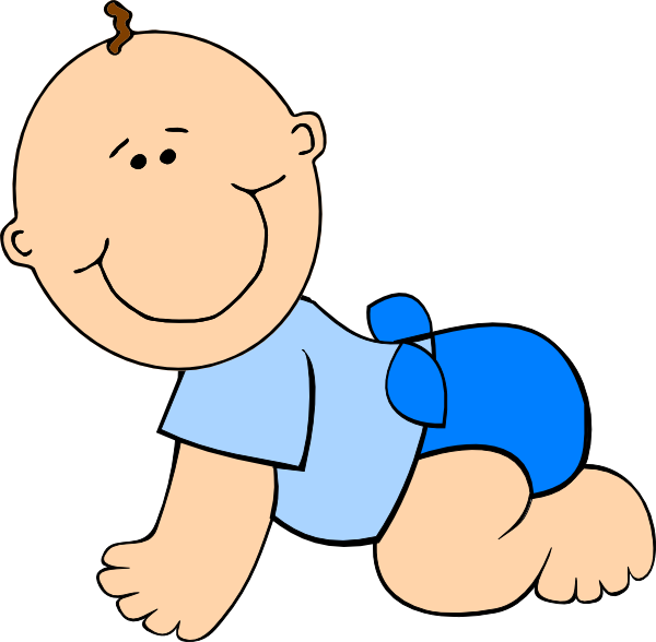 Clip Art Black And White Stock At Getdrawings Com Free - Baby Clipart Png (600x588), Png Download