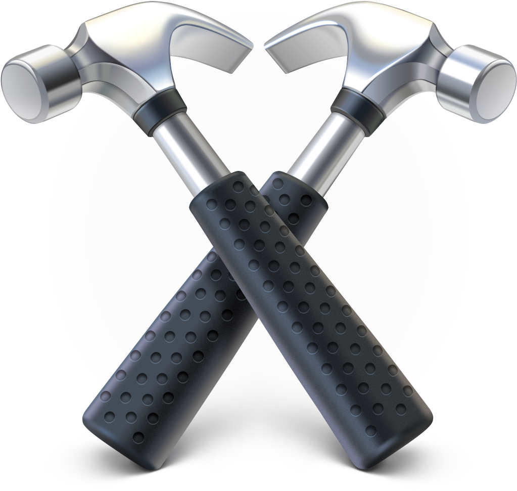 Collection Of Hammer Clipart With Transparent Background - Icon (1024x1024), Png Download