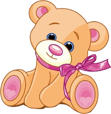 Amazing Cute Baby Giraffe Clipart Cute Baby Clipart - Drawing Of A Cute Teddy Bear (400x400), Png Download