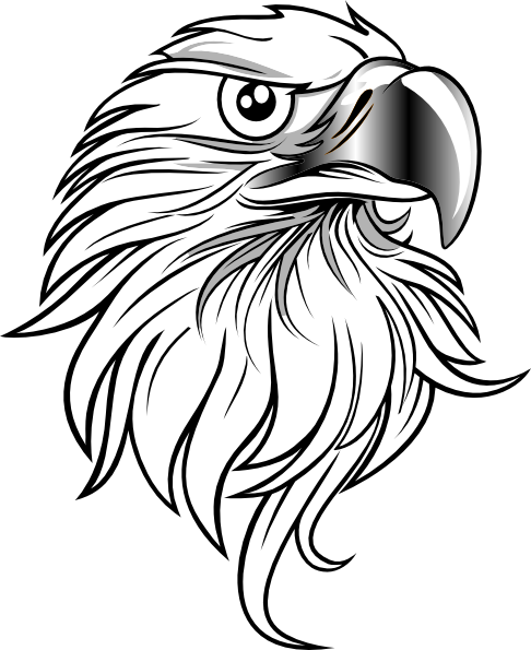 Eagle Svg Clip Arts 486 X 595 Px (486x595), Png Download