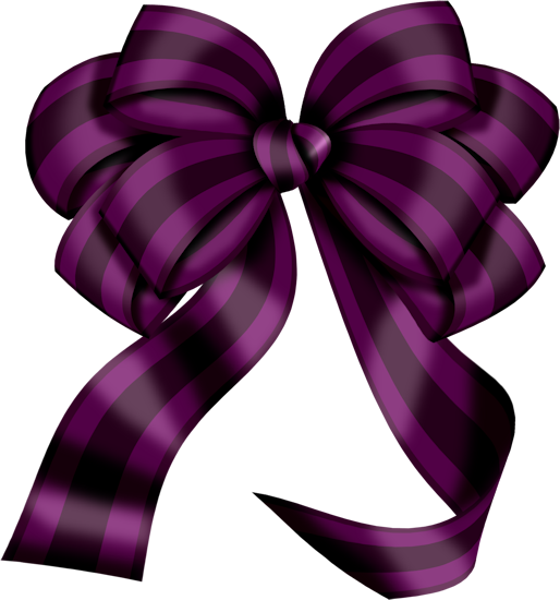 Fm Dap Element 69 Bow Clipart - Png Purple Gift Bow (514x550), Png Download