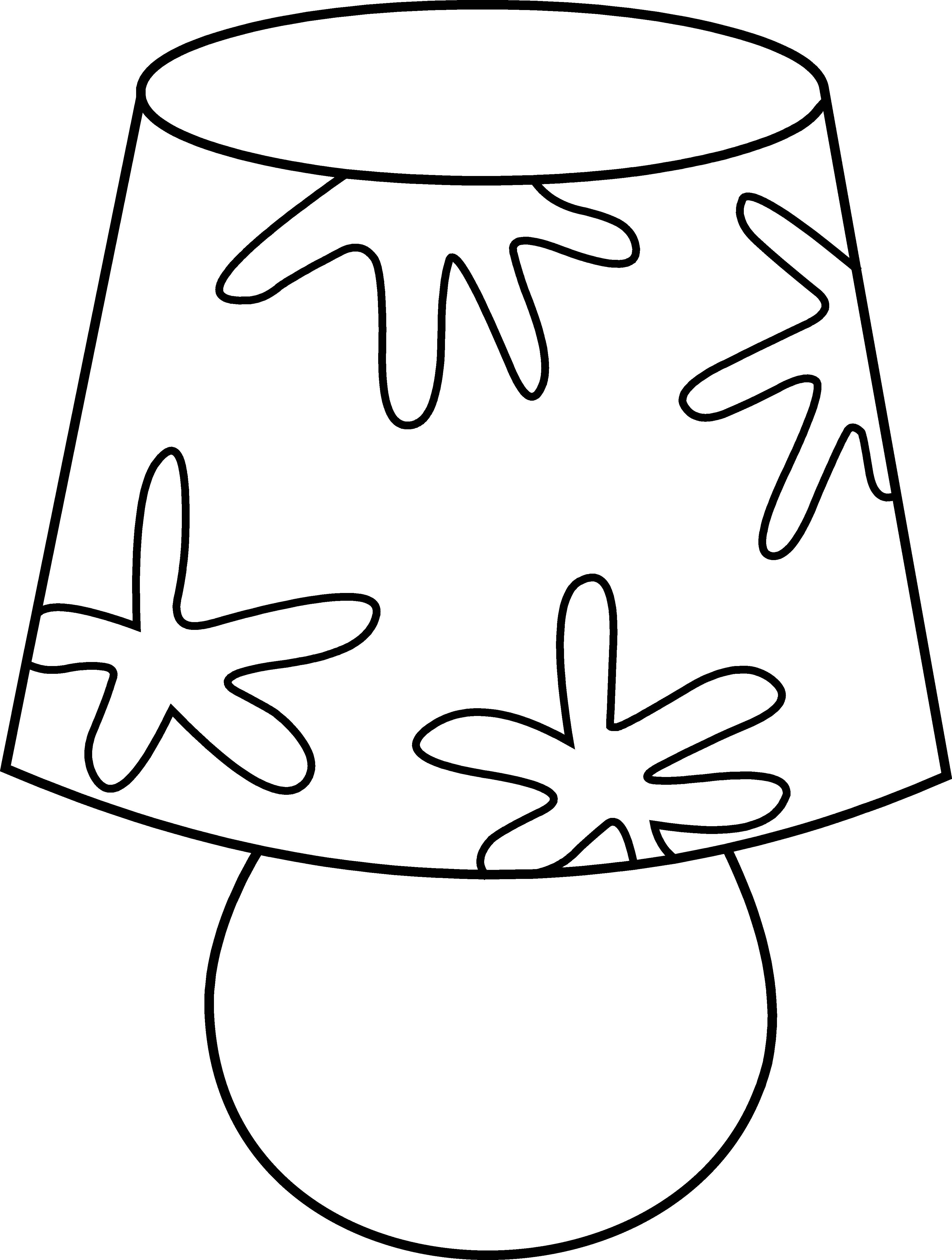 Light Bulb Clip Art Cmsalmon - Draw A Lamp Design (3791x5019), Png Download