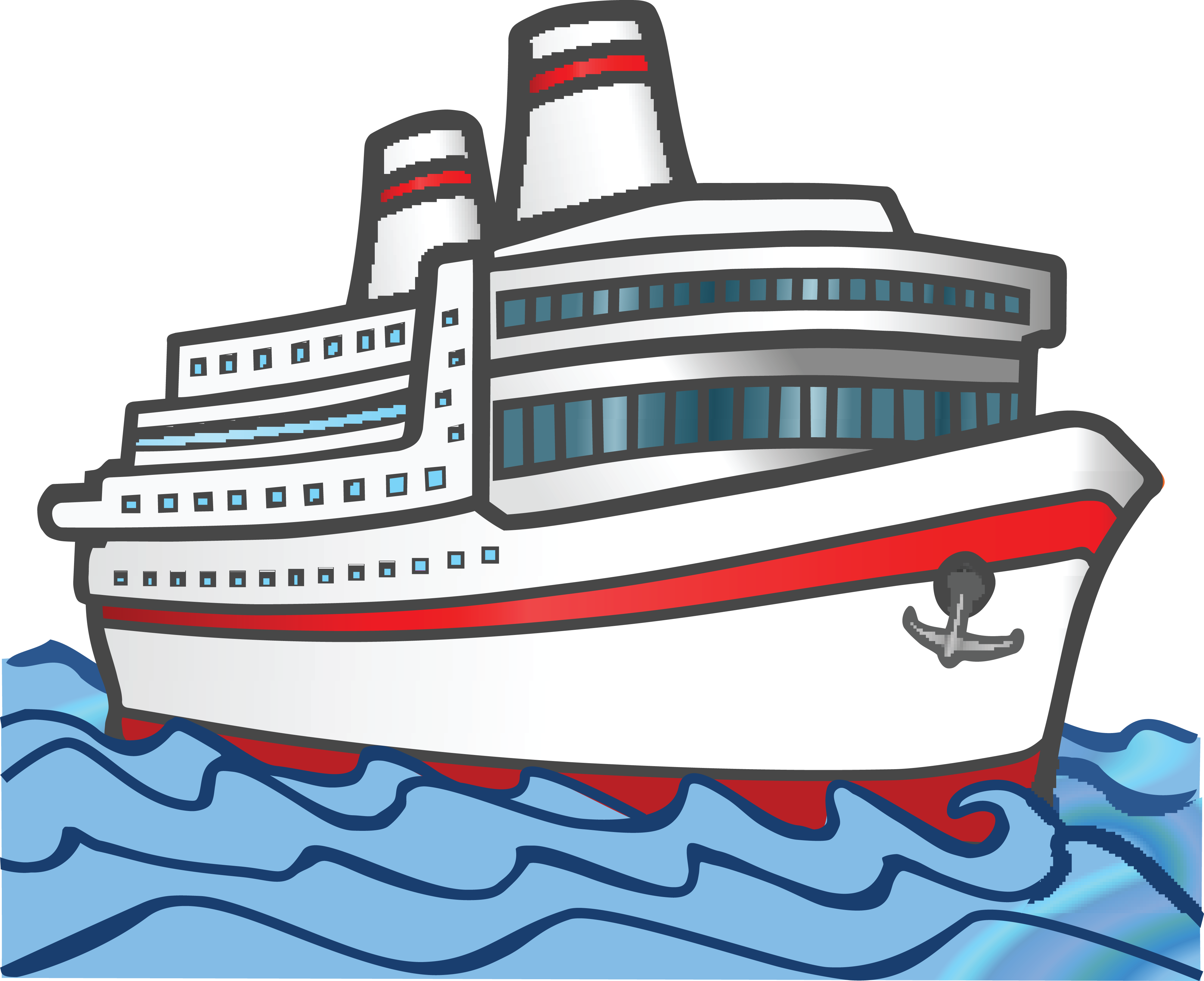 Image Transparent Library Boats Clipart Island - Ship Clipart (806x657), Png Download