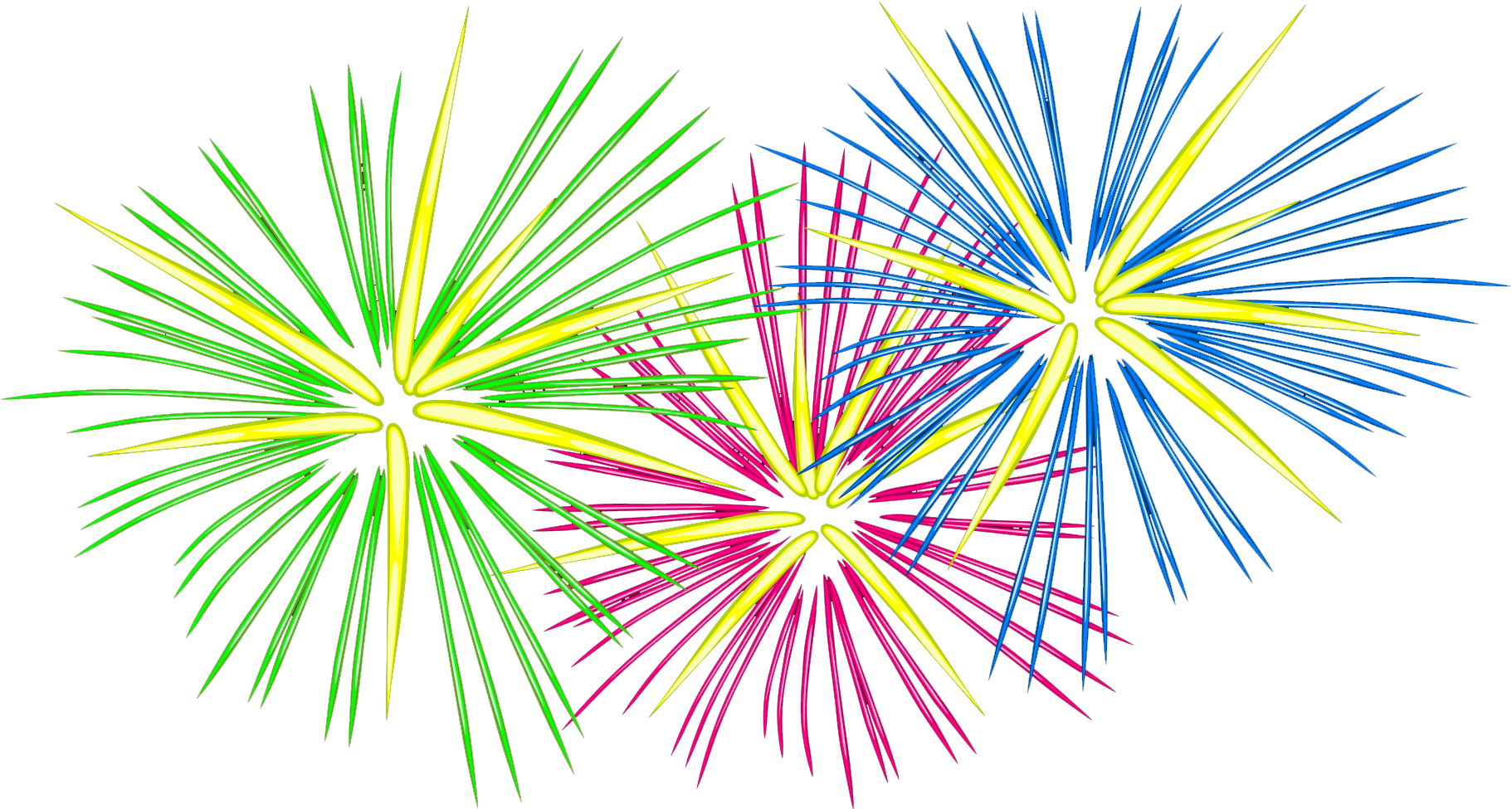 Description Fireworks 2 Png - Clip Art (2000x1171), Png Download
