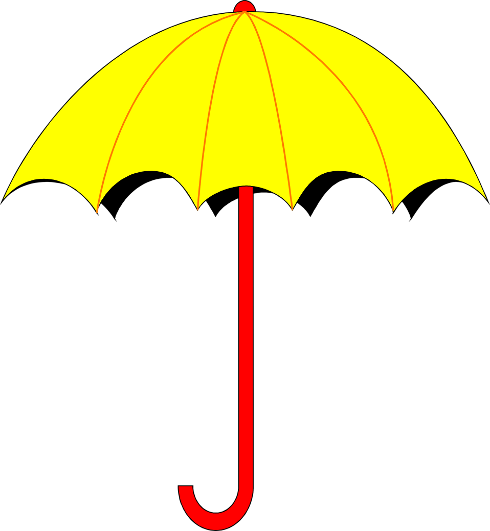 Png Image - Umbrella Clip Art (958x1039), Png Download
