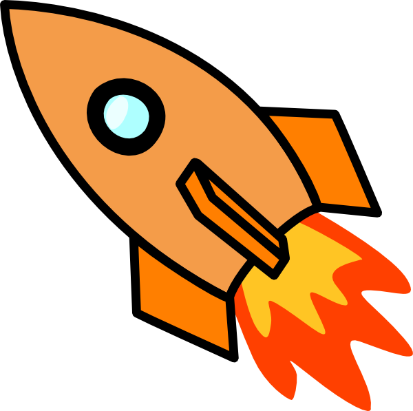 Clip Art Rocket (600x597), Png Download