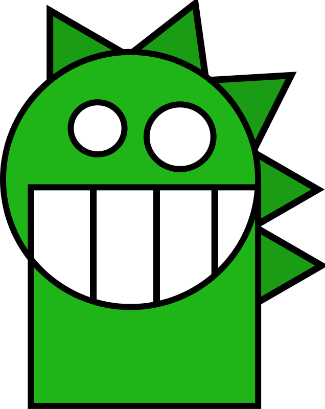 Green Dragon Clipart - Chinese Dragon Face Easy (474x596), Png Download