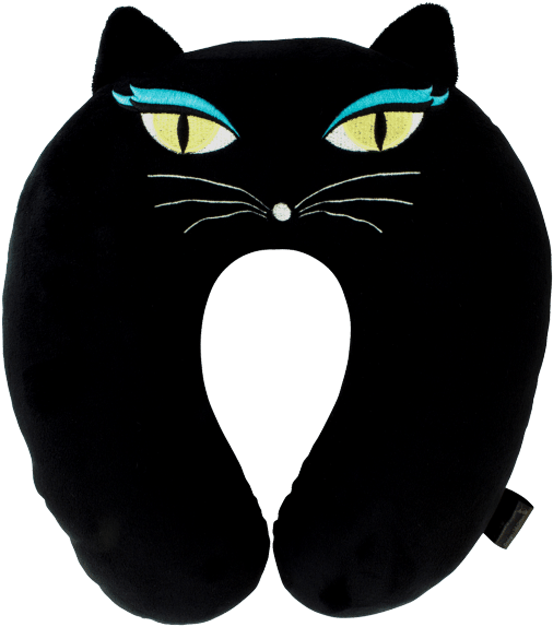 Cat My Neck - Pylones - Reisekissen Nackenkissen Katze - Cat My Neck (535x587), Png Download