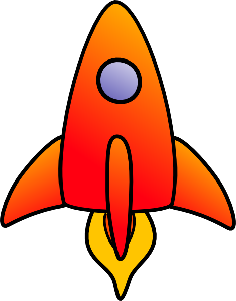 Cartoon Rocket Pics Clipart - Cartoon Rocket Ship (468x597), Png Download