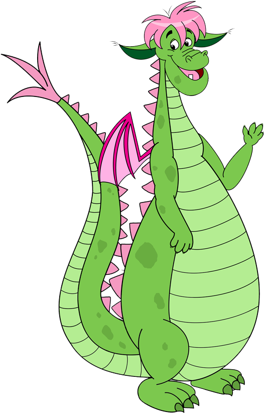 Pete's Dragon Clipart - Dragon Elliot (576x844), Png Download