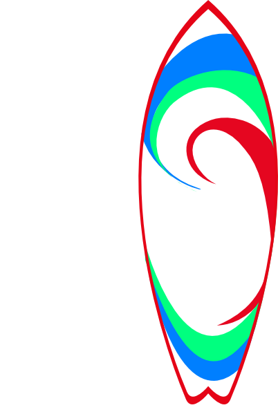 How To Set Use Surfboard Clipart (402x596), Png Download