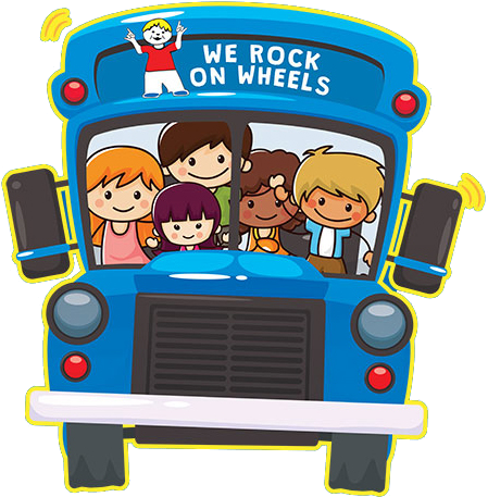Transparent Library A Mobile Kid S Gym For All - Blue School Bus Clipart (480x480), Png Download