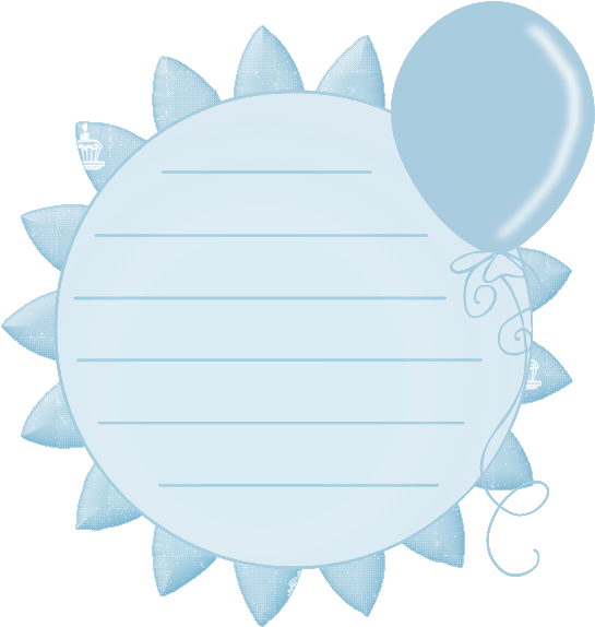 Blue Balloon Yeni Pinterest Balloons Scrap And - Mandala Background Hd (600x600), Png Download