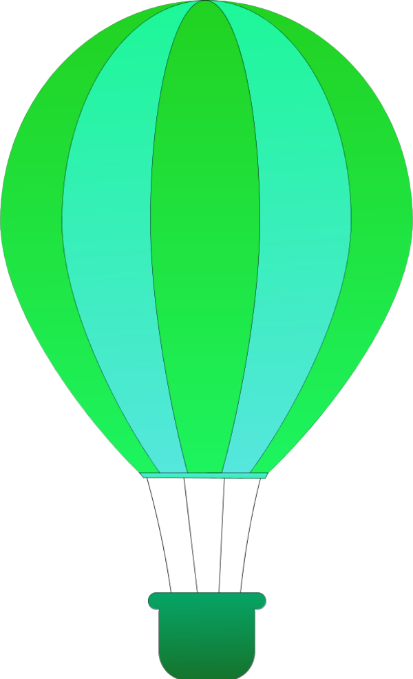 Balloon Art Pictures - Hot Air Balloon Free Clipart (600x985), Png Download