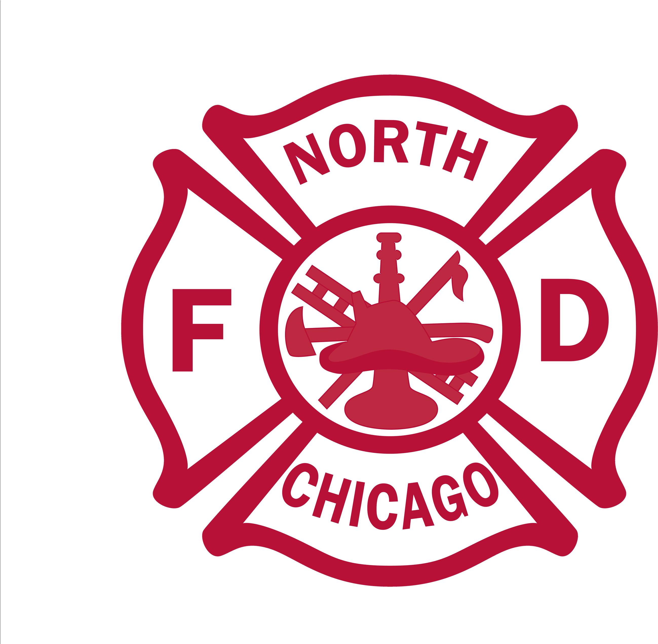 Students At North Elementary School Entered A Drawing - Volunteer Firefighters Shirt (1800x1481), Png Download
