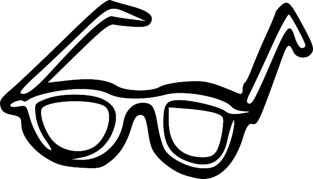 Eye, Black, Glass, Outline, Drawing, Sketch, Beach, - Sunglasses Clip Art (640x366), Png Download