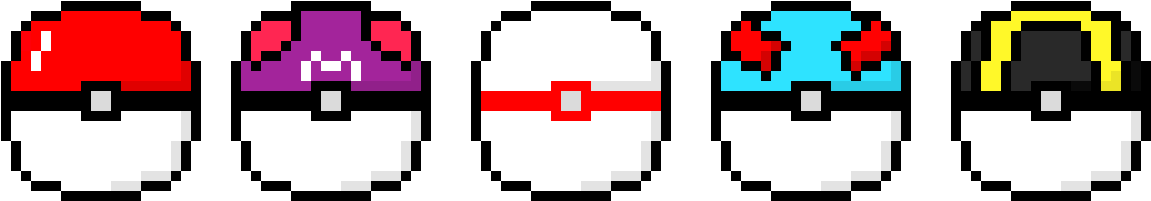 Pokeballs (1270x470), Png Download
