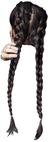 Hair Freetoedit - Hair (240x503), Png Download