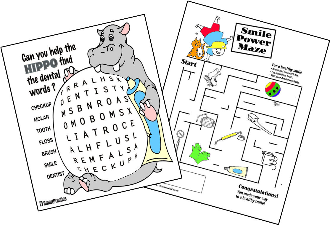 Download Dental Crossword Puzzle Pediatrics Full Size PNG Image PNGkit