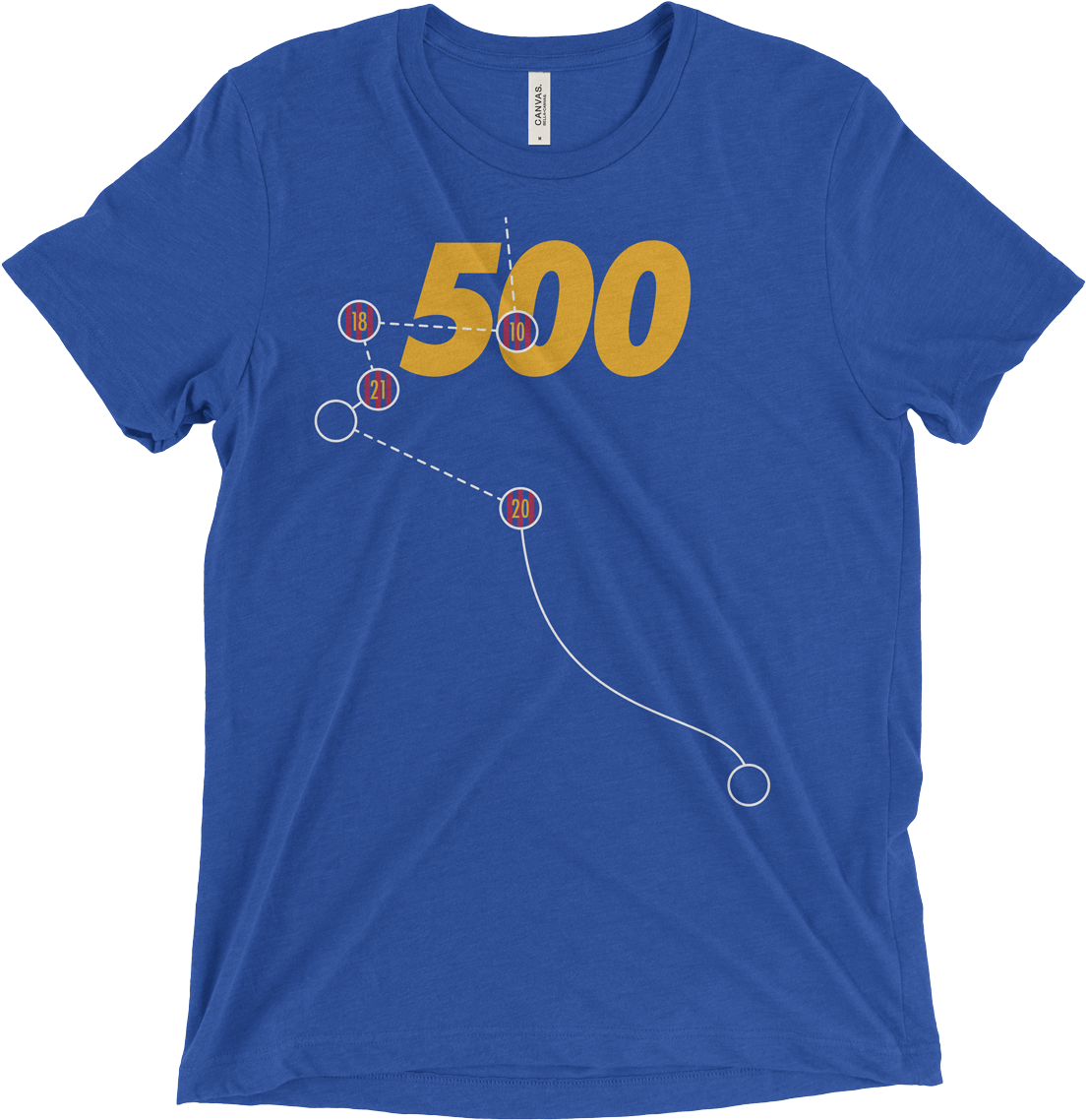 Florida Blue Tee - T-shirt (700x613), Png Download