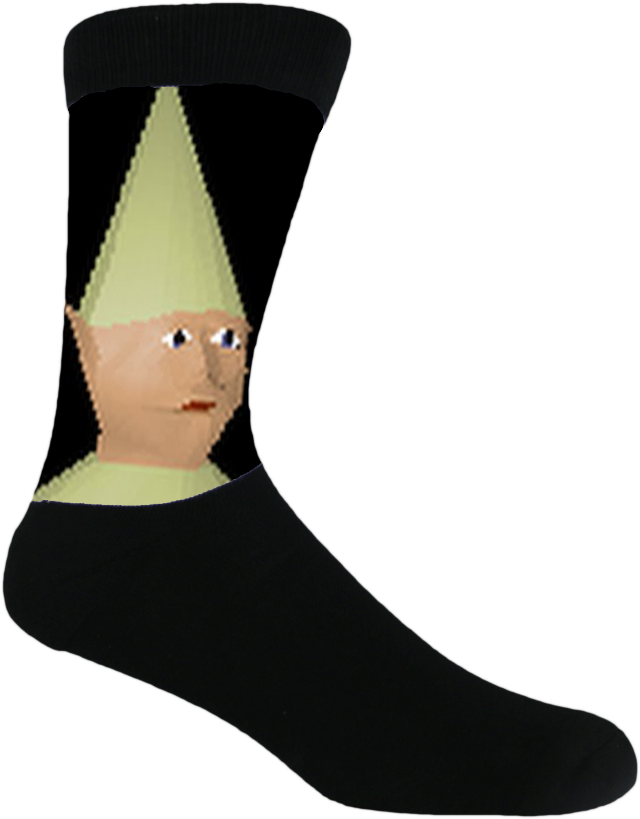 Gnome Child - Sock (2981x2982), Png Download