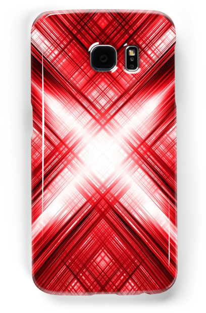 Red Speed Lines Cross And Grid Pattern • Also Buy This - Clock (500x700), Png Download