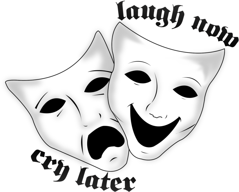 "haters Provide Great Entertainment" - Smile Now Cry Later Drawings Easy (900x1050), Png Download