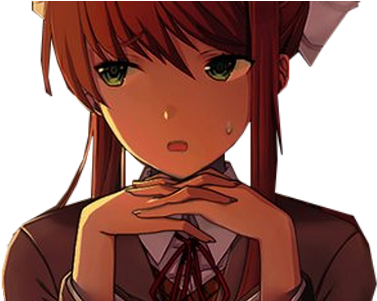 Just Monika Https - Justmonika (400x300), Png Download