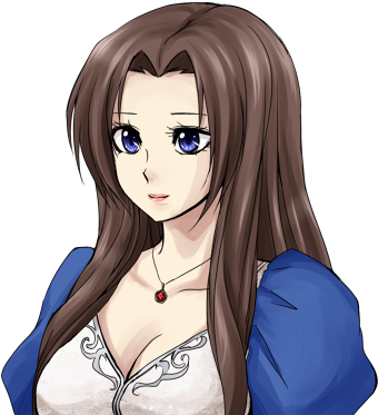 Monika Drevis Cutscene - Monika Drevis (349x376), Png Download
