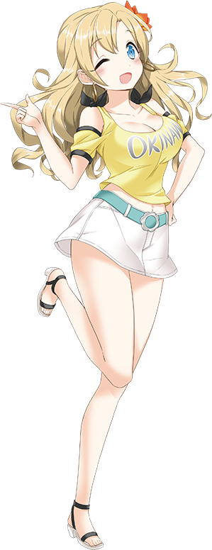Monika Chibana - Cartoon (299x776), Png Download