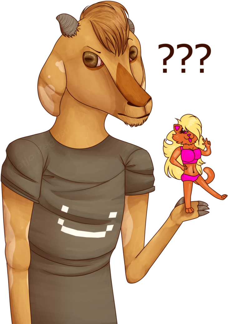 Graphic Library Stock Furry Version Of By Katja Pegasus - Картинки (757x1054), Png Download