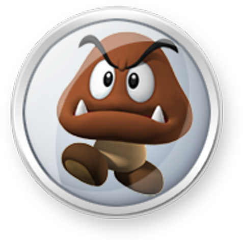 Adams, Alexander, Allen, Anderso On Indiesound - Goomba 8 Bit No (500x500), Png Download