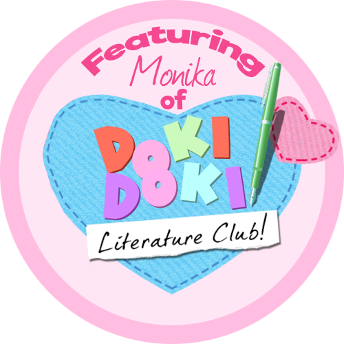 Eatu ぐmonika Of Literature Club - Doki Doki Literature Club Cartel (500x500), Png Download