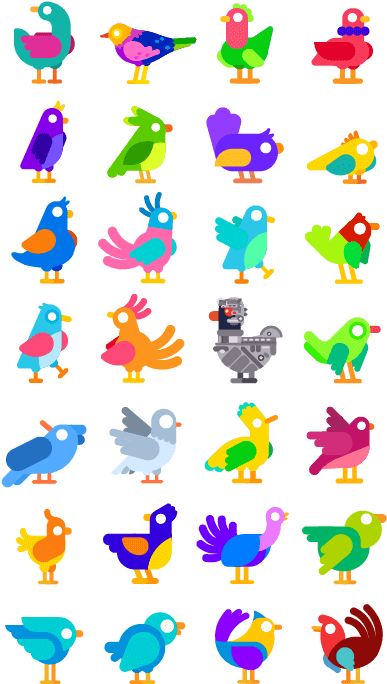 Inanutshell Kurzgesagt Patreon Bird Army - Kurzgesagt Birds (400x700), Png Download