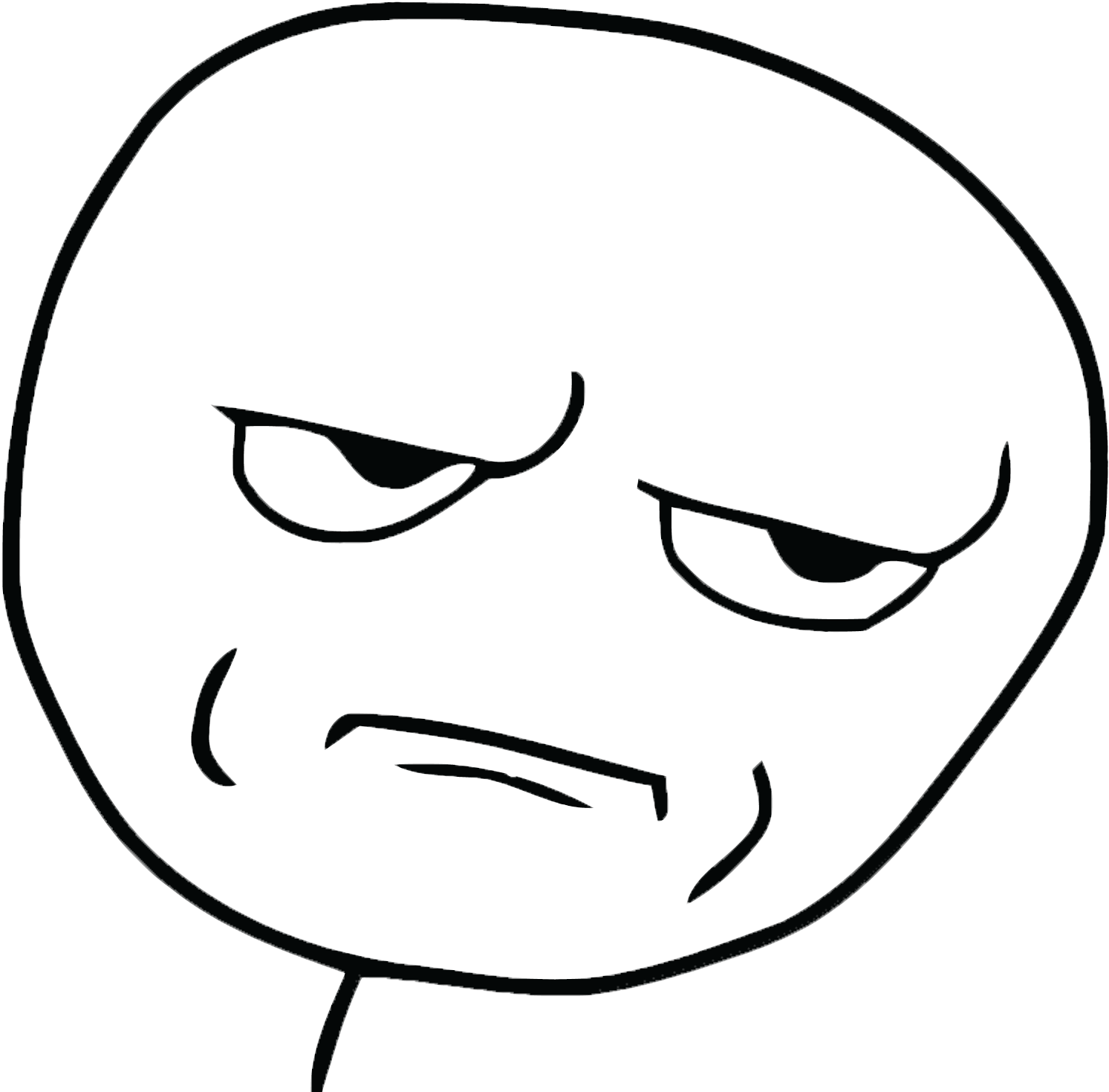 Wut Face Meme - You Fucking Kidding Me (1500x1477), Png Download