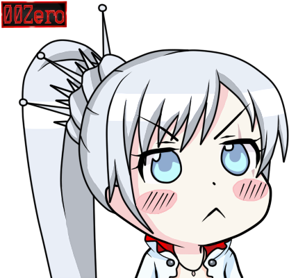 Lul - Weiss Ohayou (425x400), Png Download
