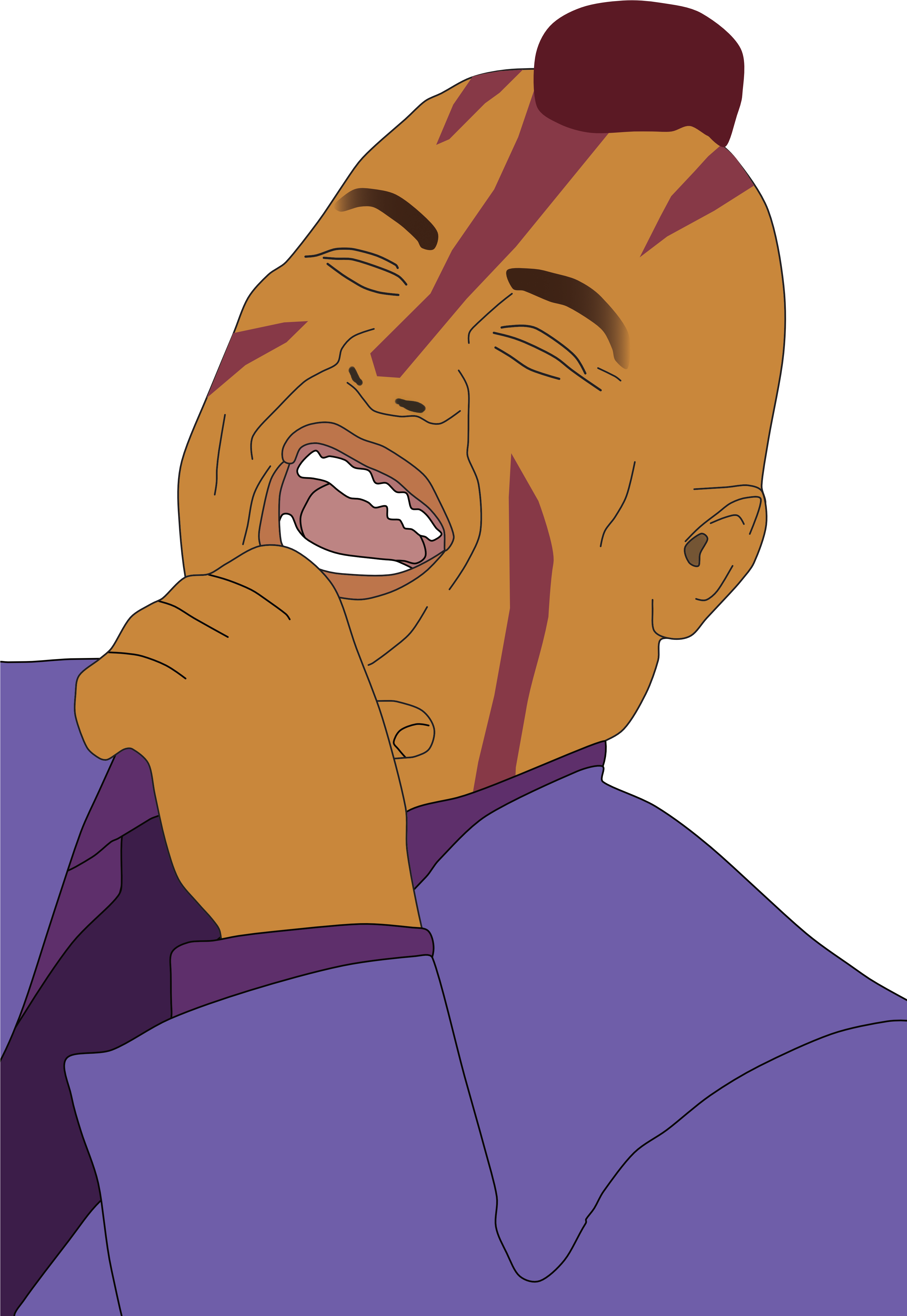 Anti Mage Lulartwork - Anti Mage Lul (3300x5100), Png Download