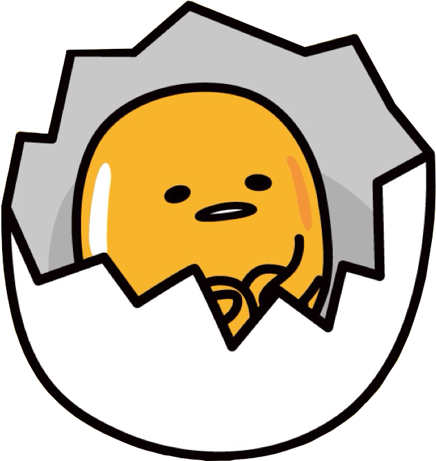 Graphic Royalty Free Library Gudetamama - Gudetama In Egg Shell (1280x1280), Png Download