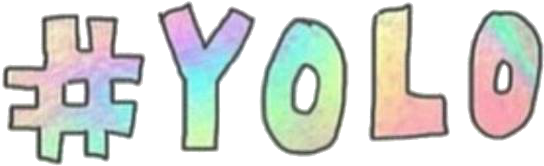 Transparent Overlays, Tumblr Png, Tumblr Transparents, - Overlays Yolo (585x233), Png Download