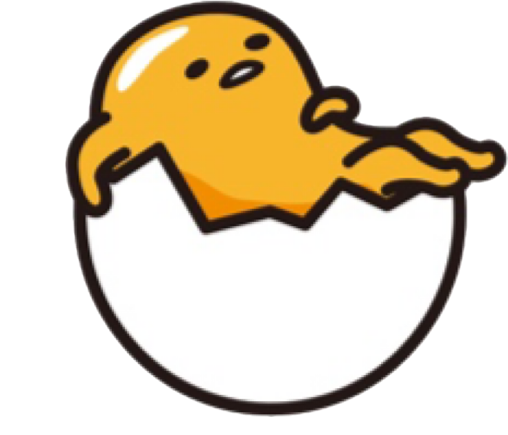Gudetama Japanese Cartoon, Sanrio Characters, Cartoons, - Gudetama Sigh (736x631), Png Download