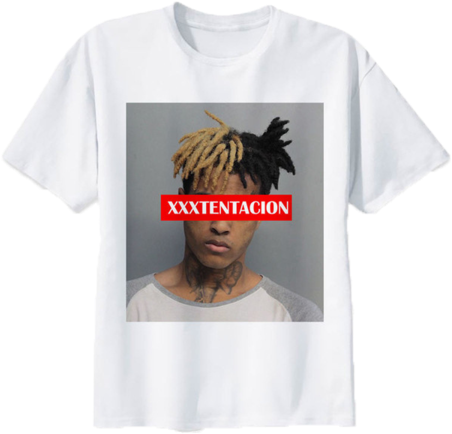"xxxtentacion" - T-shirt - " - #freex - Xxxtentacion Basic Tees (480x480), Png Download