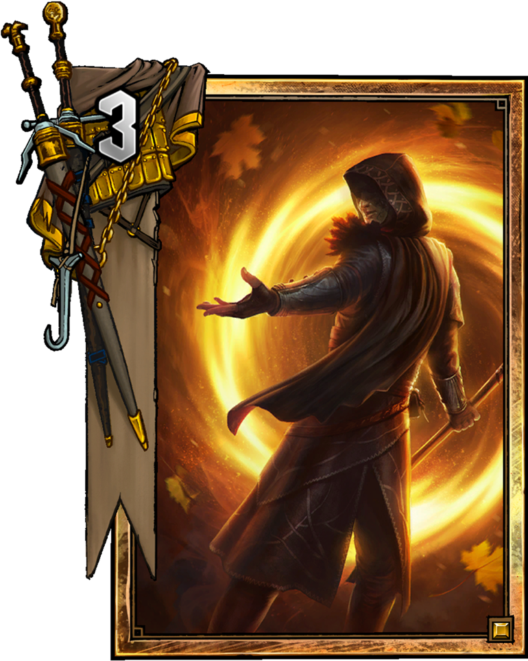 Avallac'h - Sage - Gwent Card Ciri (775x1048), Png Download