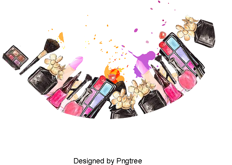 Creative Makeup Tools, Makeup Clipart, Tools Clipart, - Portable Network Graphics (800x800), Png Download