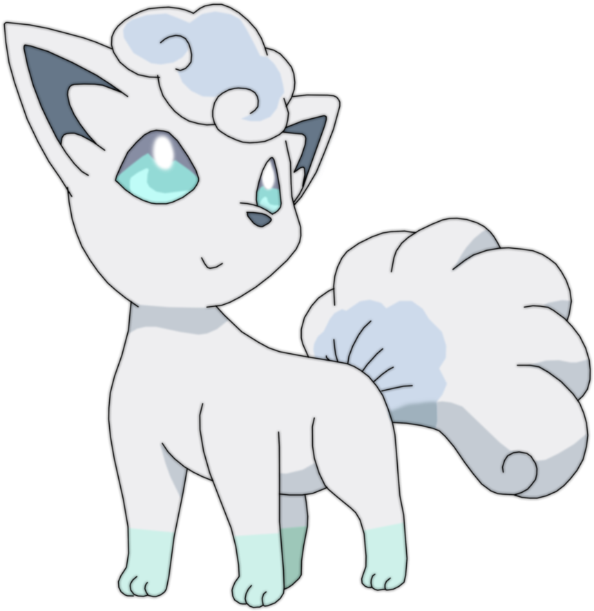 223kib, 886x901, Vulpix - Vulpix Alola Pokemon Png (886x901), Png Download